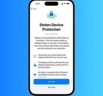 南木林苹果授权维修店分享被盗设备保护功能开启方法 