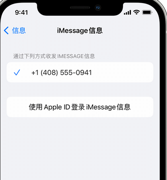 南木林apple维修iPhone上无法正常发送iMessage信息 