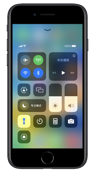 南木林苹果14维修分享苹果iPhone 14 Pro手电筒开启方法 