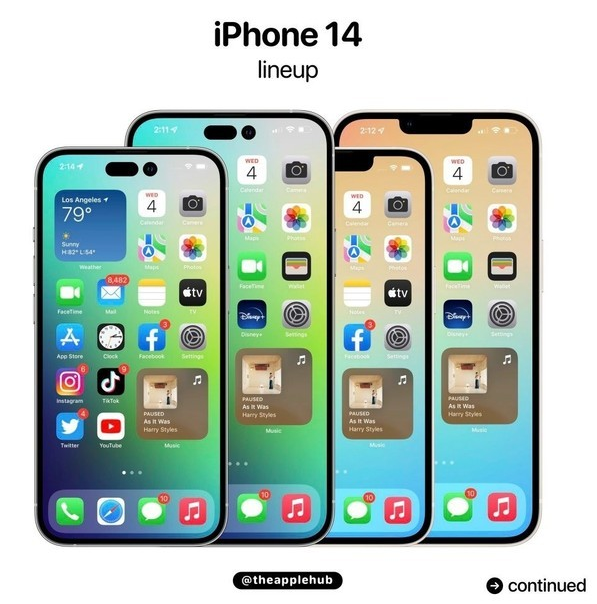 南木林苹果14维修分享iPhone 14全家福 