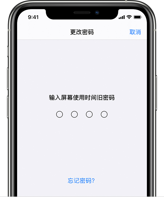 南木林苹果手机维修分享iOS 14 忘记屏幕使用时间密码怎么办 